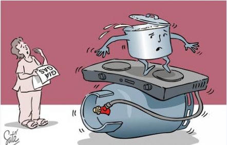 Loạn nhà vì giá gas tăng phi mã